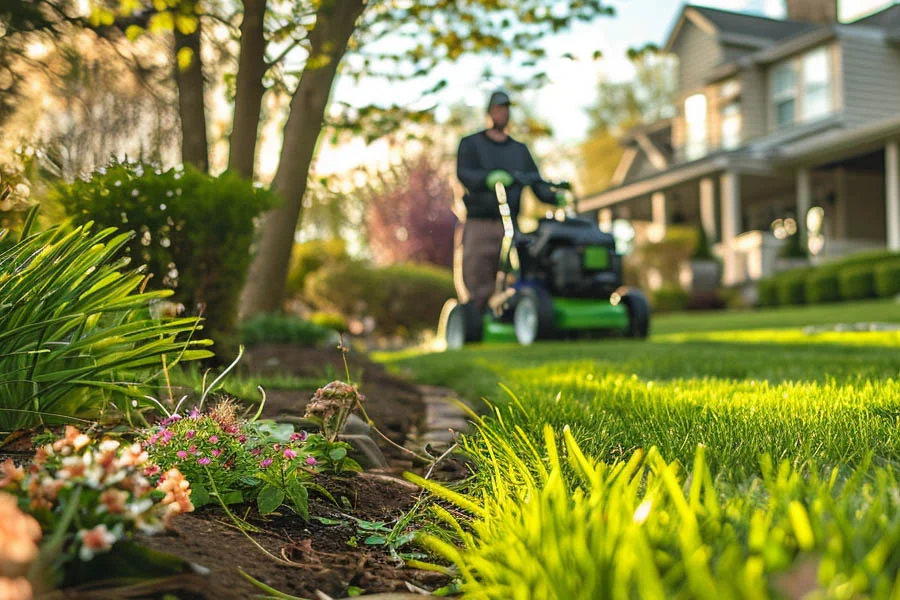 small battery lawn mower