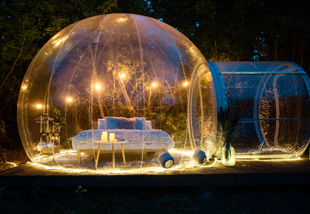 clear bubble camping tent